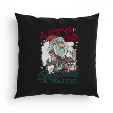 Let's go Christmas waits Párna
