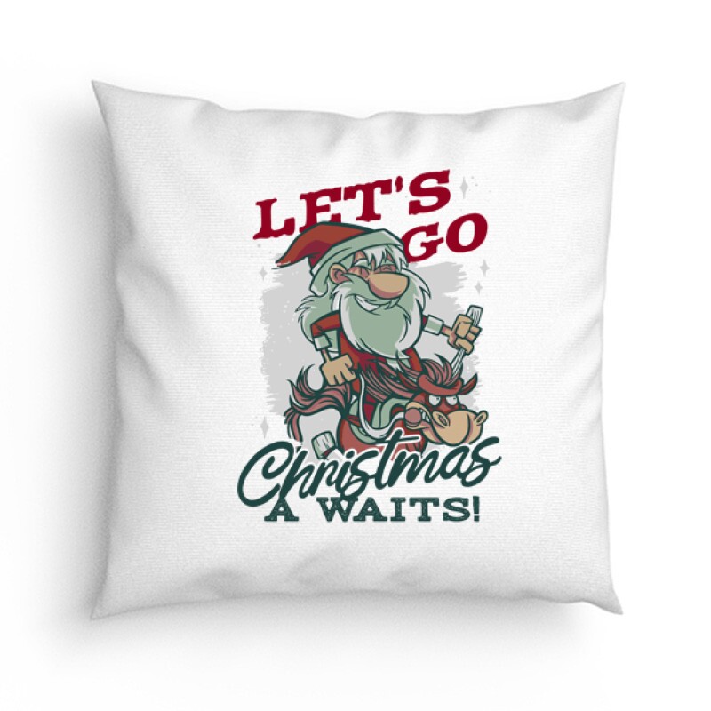 Let's go Christmas waits Párna