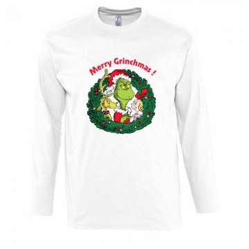 Merry Grinchmas! Hosszú Ujjú Póló