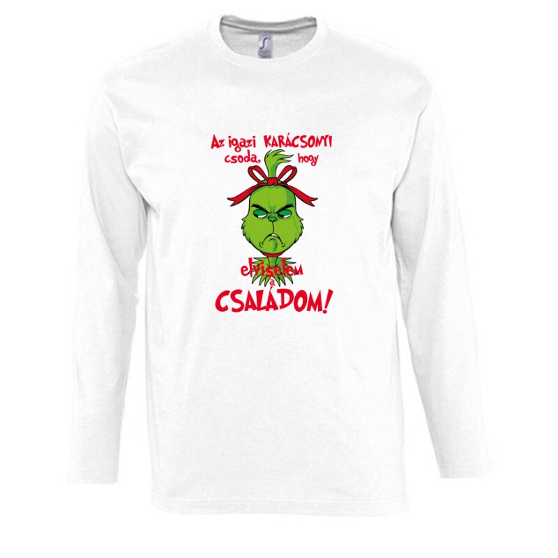 Csoda hogy elviselem a .... Hosszú Ujjú Póló