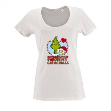 Merry Grinchmas 2 Női O Nyakú Póló