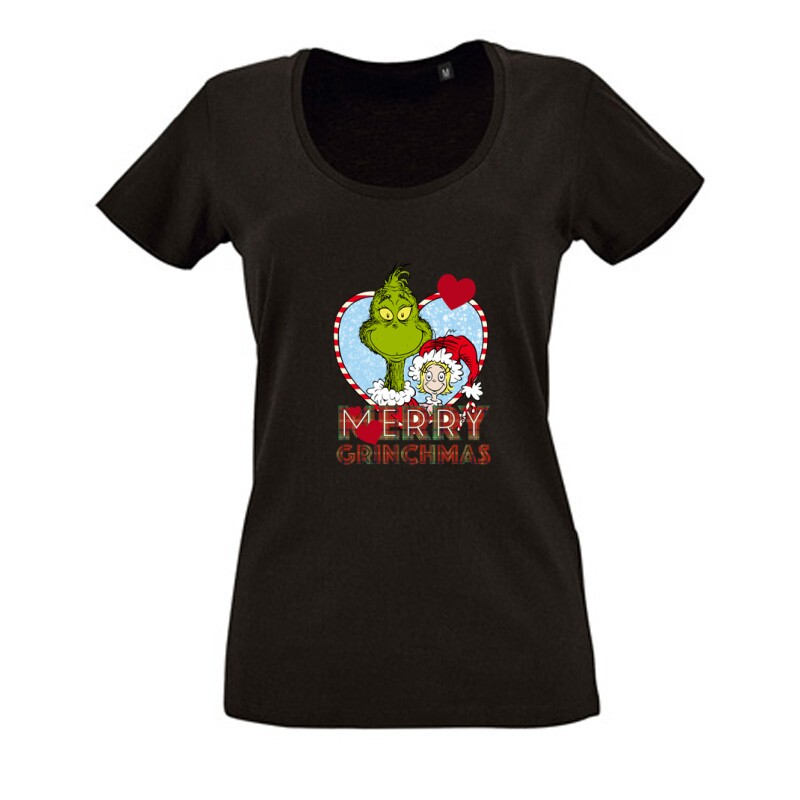 Merry Grinchmas 2 Női O Nyakú Póló