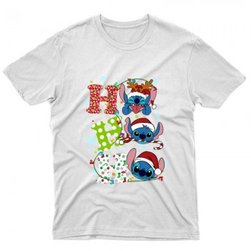 Stitch Ho Ho Ho Unisex Póló