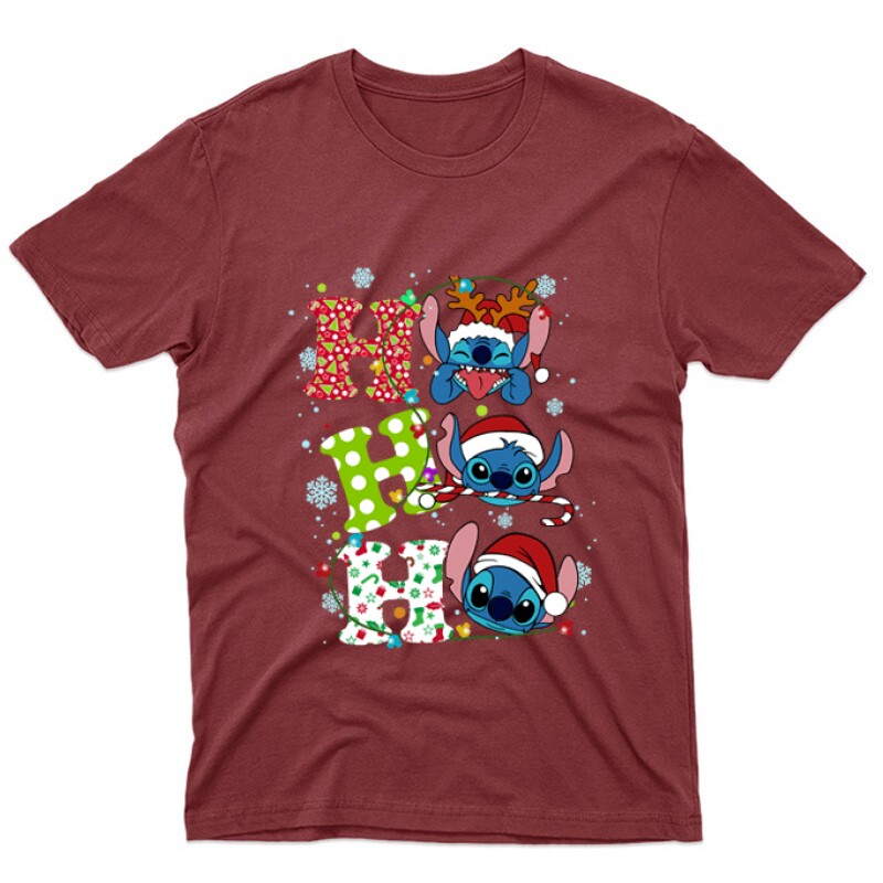 Stitch Ho Ho Ho Unisex Póló