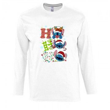 Stitch Ho Ho Ho Hosszú Ujjú Póló