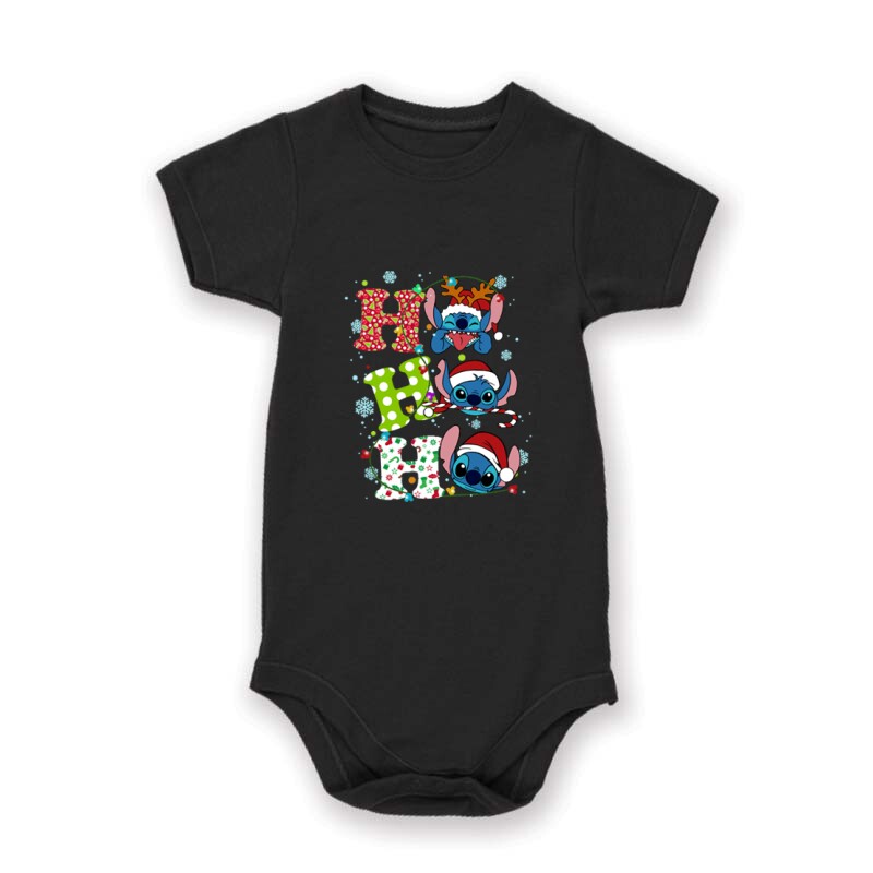 Stitch Ho Ho Ho Baby Body