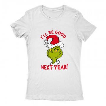 I'll be good next year Női Póló