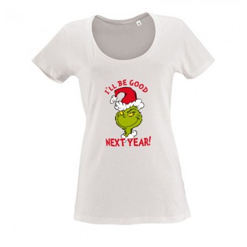 I'll be good next year Női O Nyakú Póló