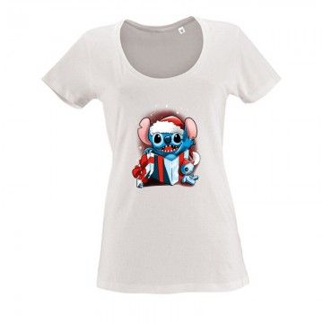 Stitch surprise Női O Nyakú Póló