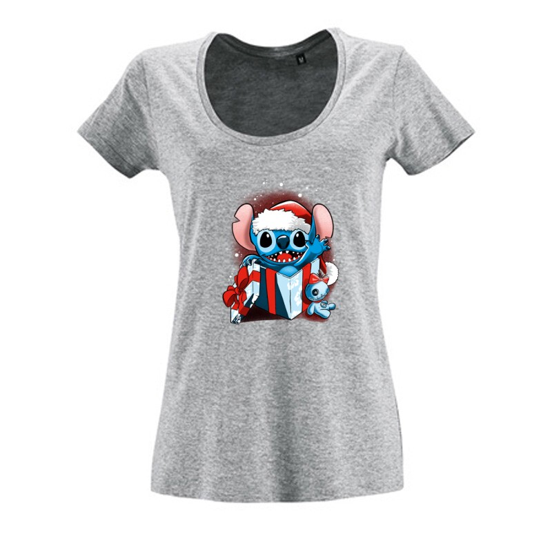 Stitch surprise Női O Nyakú Póló