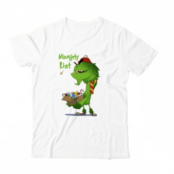 Grinch Naughty List Gyermek Póló