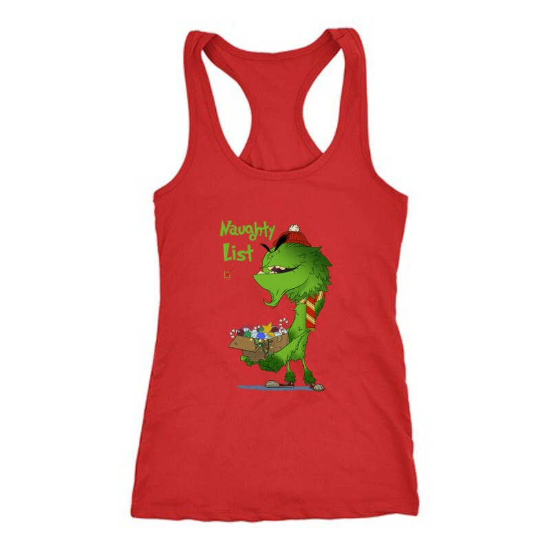 Grinch Naughty List Női Trikó