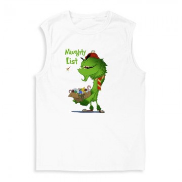 Grinch Naughty List Férfi Trikó