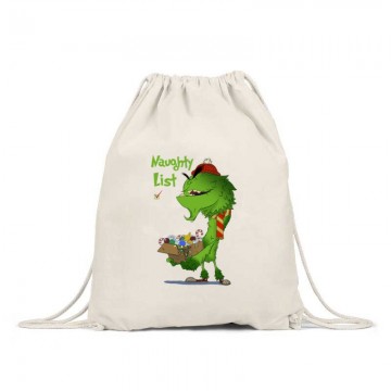 Grinch Naughty List Hátizsák