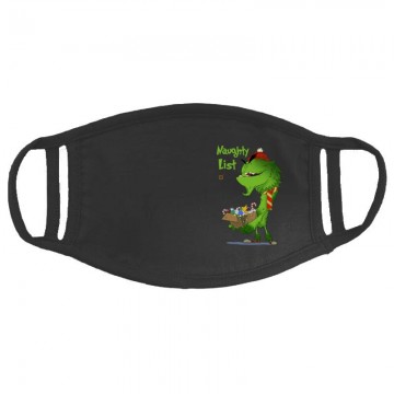 Grinch Naughty List Arcmaszk