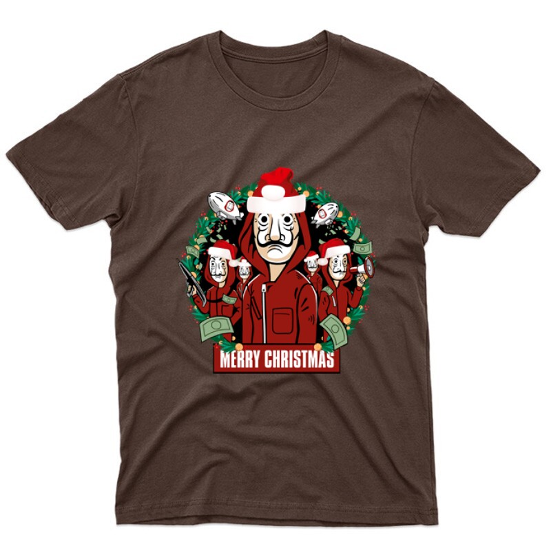 Money Heist Merry Christmas Unisex Póló