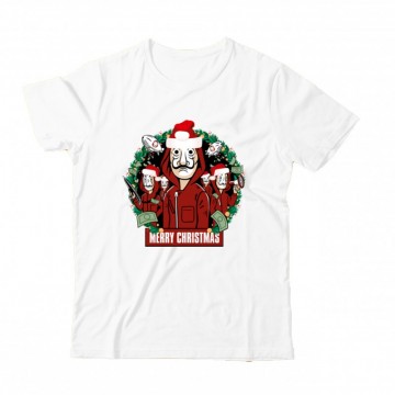 Money Heist Merry Christmas Gyermek Póló