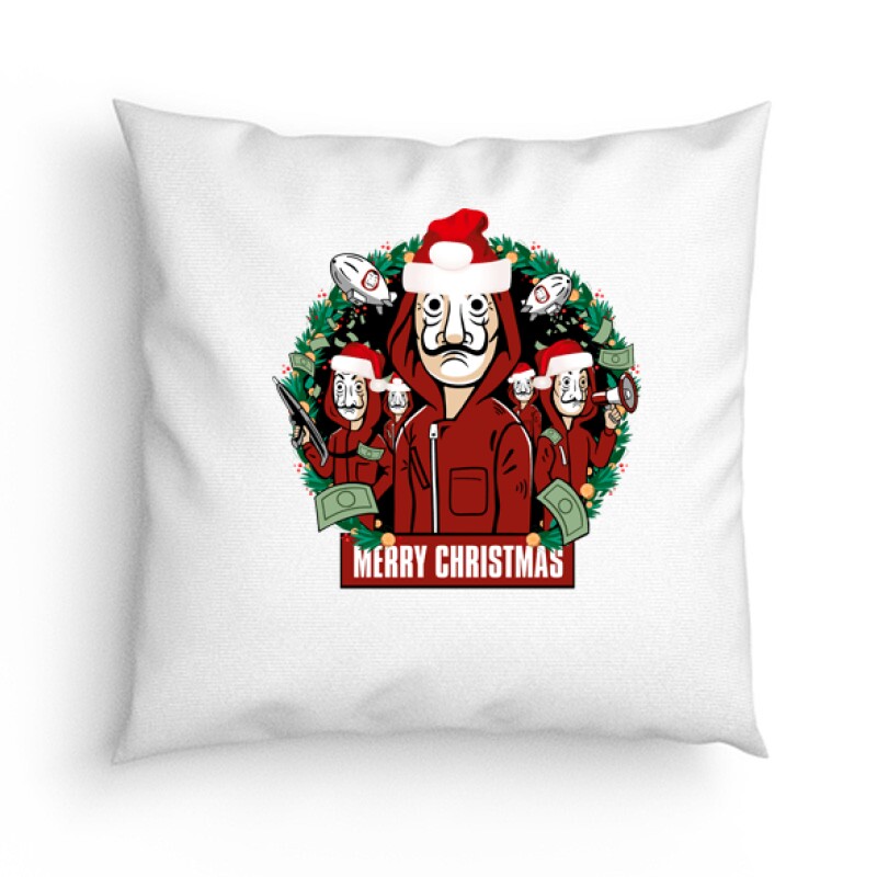 Money Heist Merry Christmas Párna