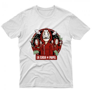 La Casa De Papel Dirigible Unisex Póló