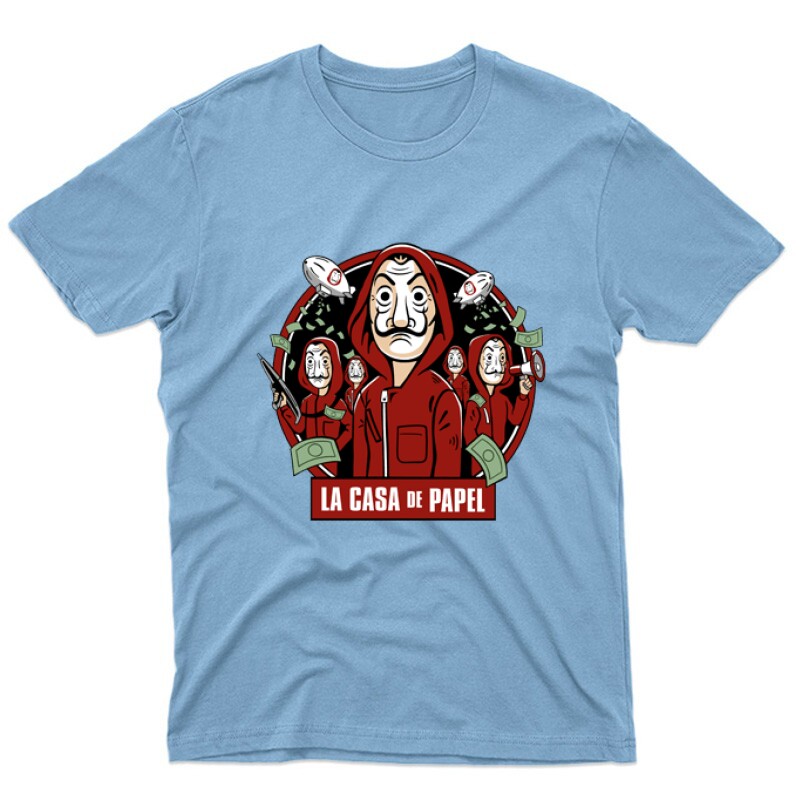 La Casa De Papel Dirigible Unisex Póló