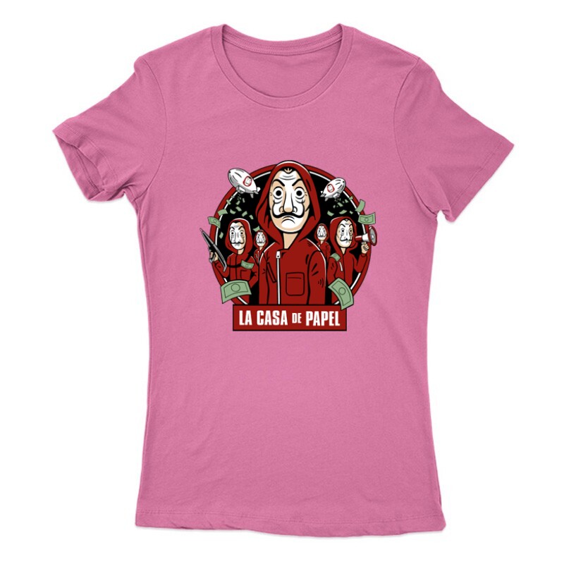 La Casa De Papel Dirigible Női Póló