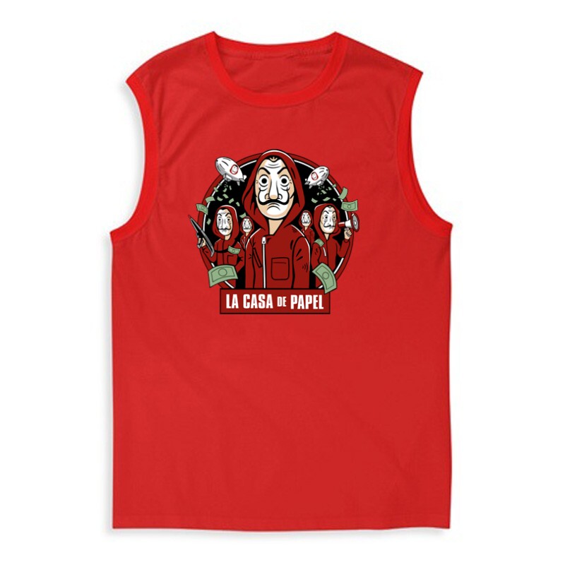 La Casa De Papel Dirigible Férfi Trikó