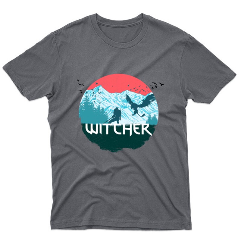 Witcher vintage Unisex Póló