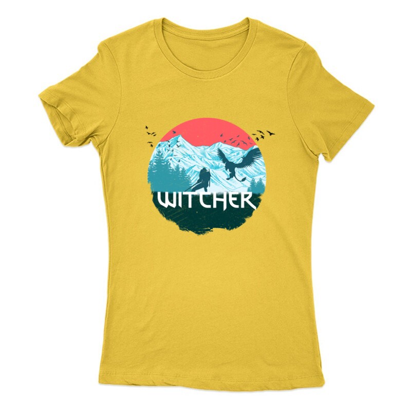 Witcher vintage Női Póló