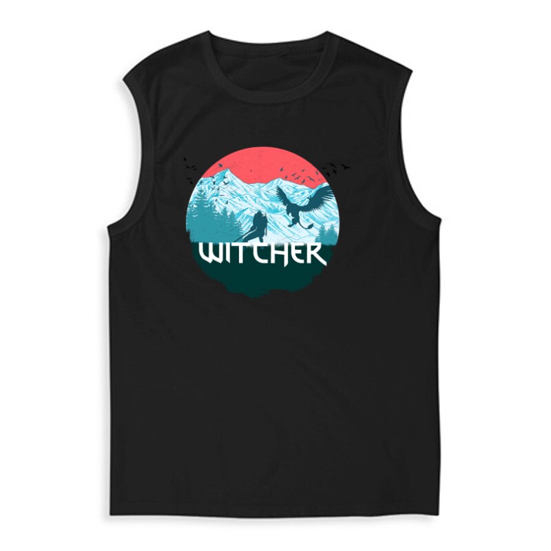 Witcher vintage Férfi Trikó