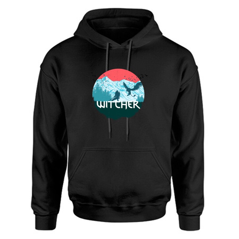 Witcher vintage Unisex Kapucnis Pulcsi