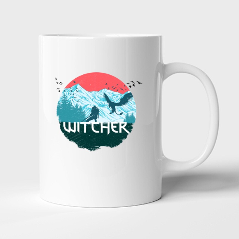 Witcher vintage Bögre