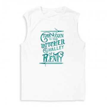 Toss a Coin To Your Witcher (words) Férfi Trikó