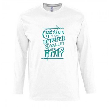Toss a Coin To Your Witcher (words) Hosszú Ujjú Póló
