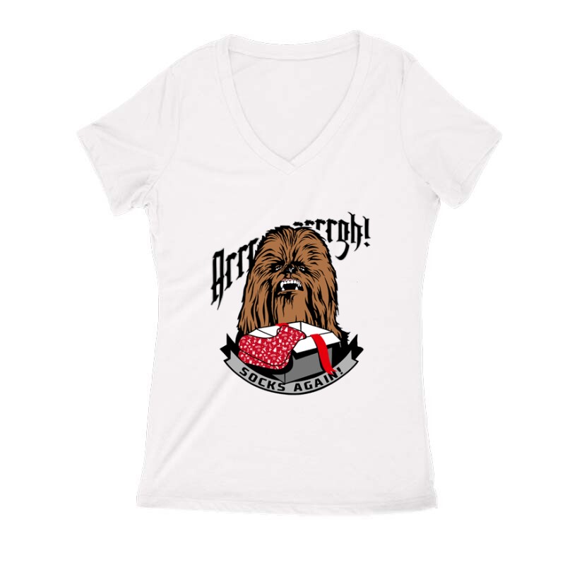 Socks Again Női V Kivágott póló