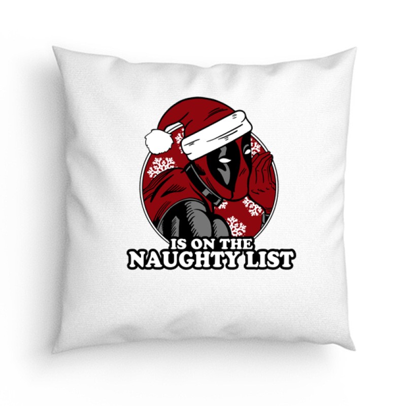 Deadpool Naughty List Párna