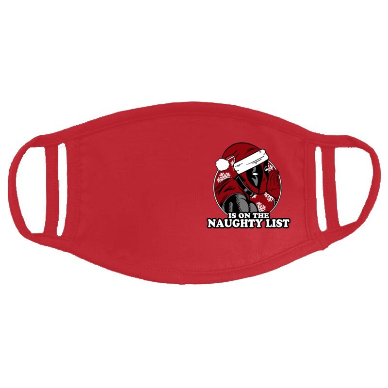 Deadpool Naughty List Arcmaszk