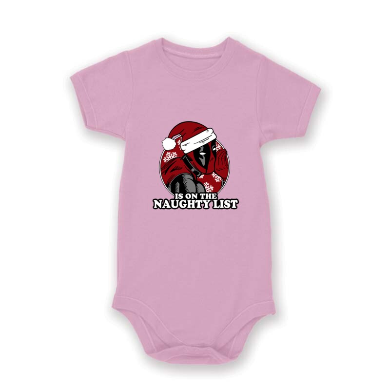 Deadpool Naughty List Baby Body