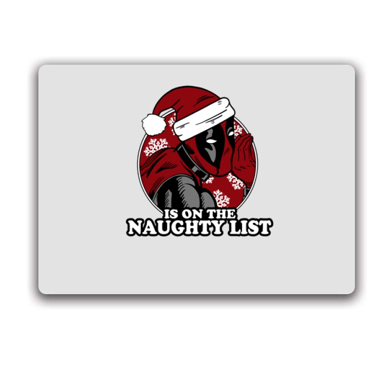 Deadpool Naughty List Egérpad