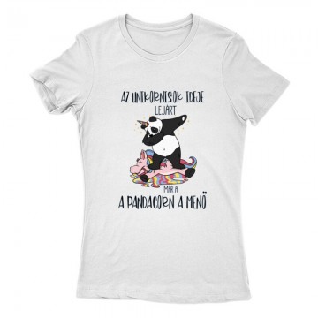 Pandacorn a menő Női Póló