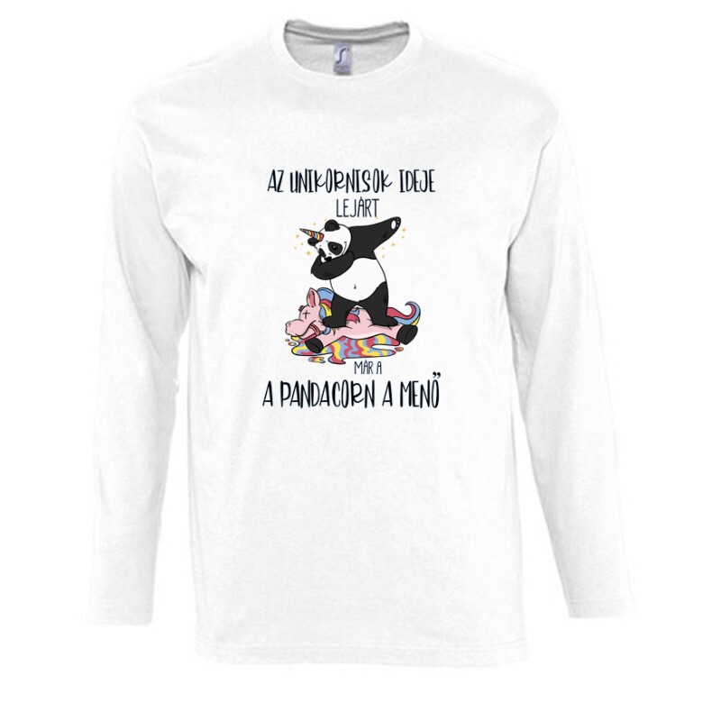 Pandacorn a menő Hosszú Ujjú Póló