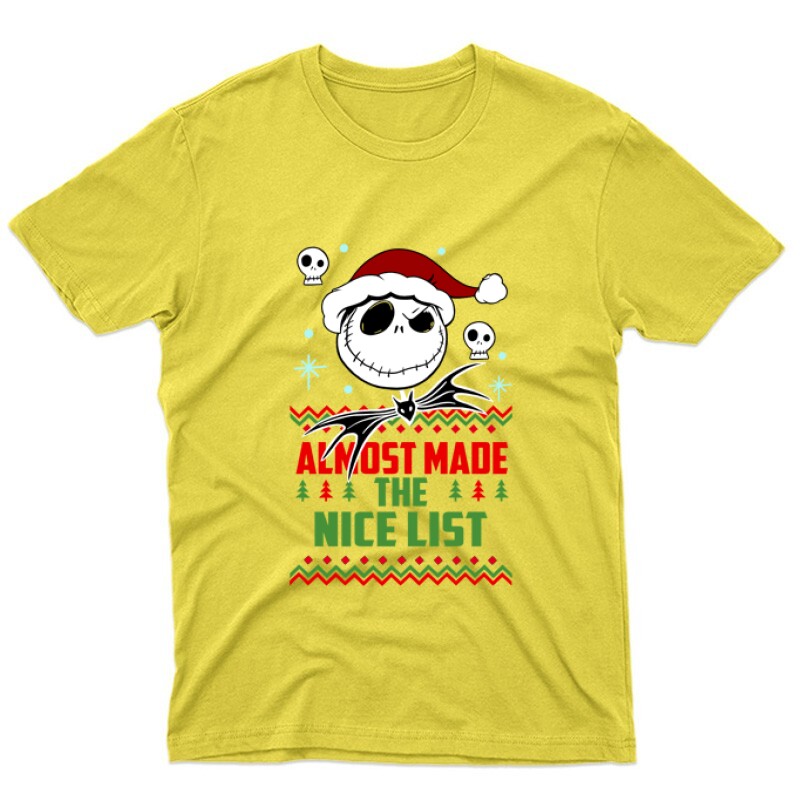 Almost made the nice list Unisex Póló