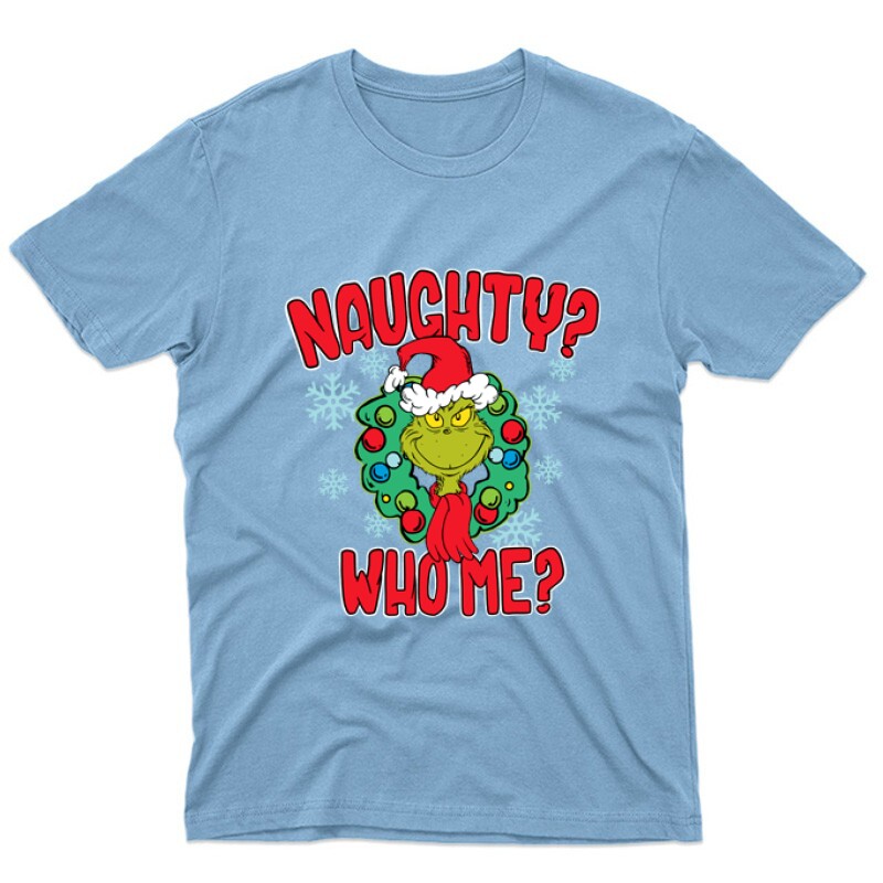 Naughty Who Me? Unisex Póló
