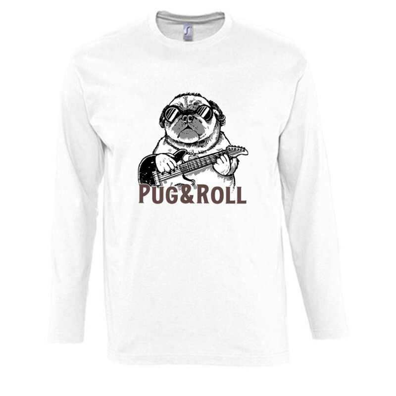 Pug&Roll Hosszú Ujjú Póló