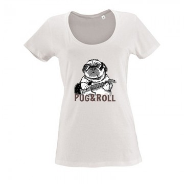 Pug&Roll Női O Nyakú Póló