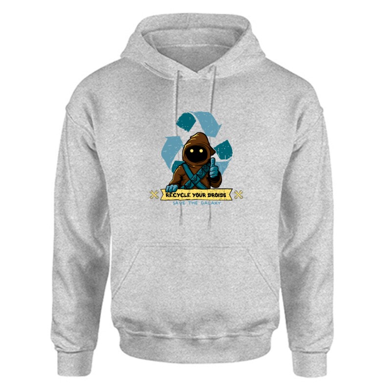 Save the galaxy Unisex Kapucnis Pulcsi