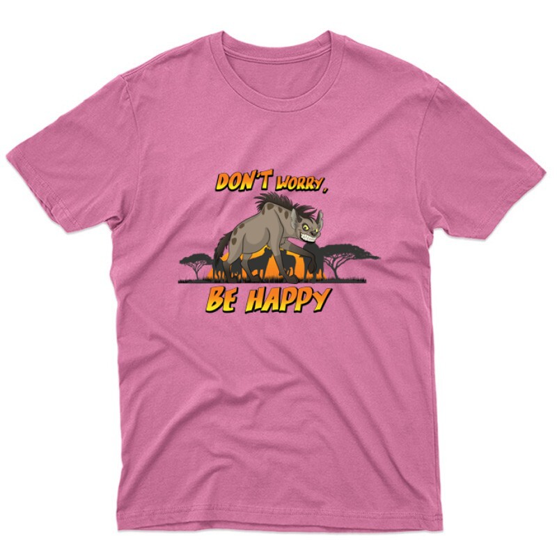 Don't worry be happy Unisex Póló