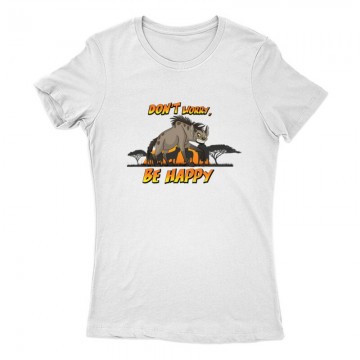 Don't worry be happy Női Póló
