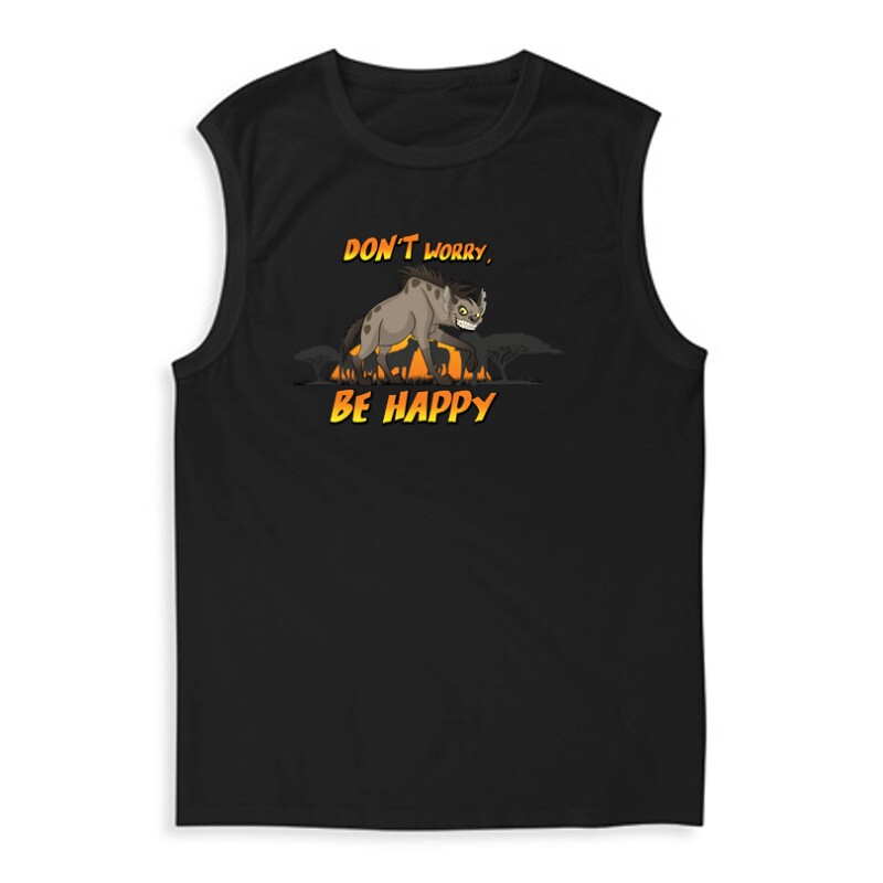 Don't worry be happy Férfi Trikó