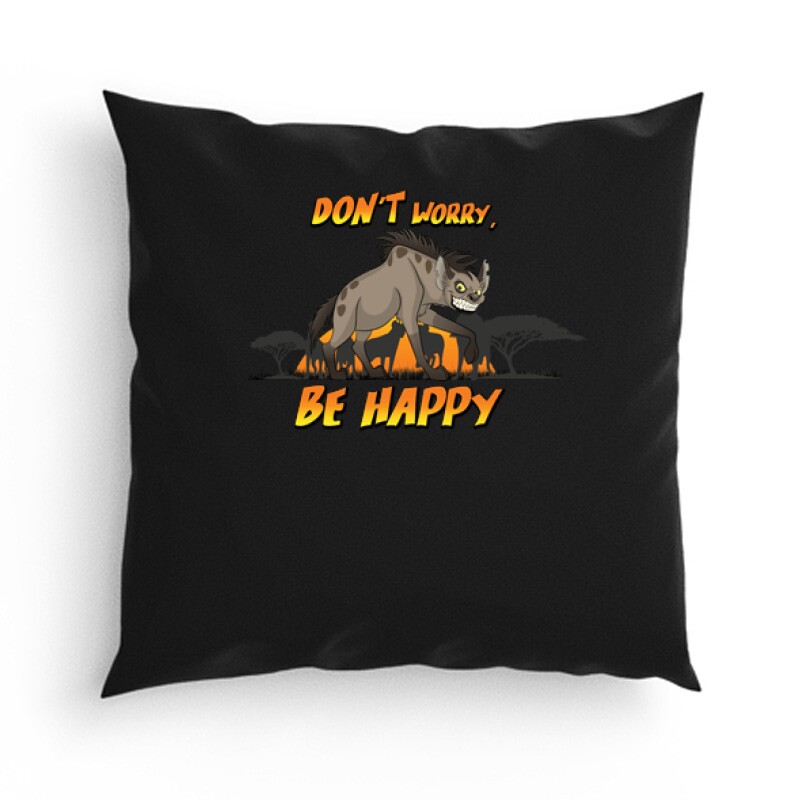 Don't worry be happy Párna