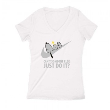 Just do it Női V Kivágott póló